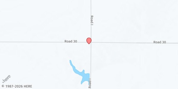 Map showing Immanuel Lutheran Church at 2991 I Rd, Rising City, NE