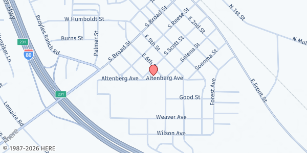 Map showing Battle Mountain Elementary School at 650 Altenburg Ave, Battle Mountain, NV
