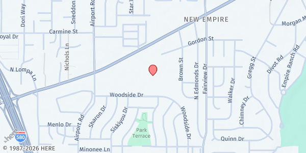 Map showing Northern Nevada Dream Center at 3579 US-50 #211, Carson City, NV