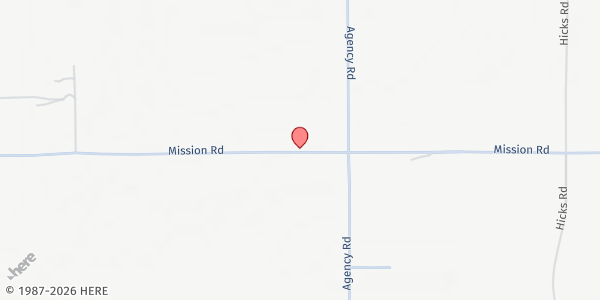 Map showing Paiute Shoshone Tribe - Community Learning Center Mobile Harvest at 8955 Mission Rd, Fallon, NV