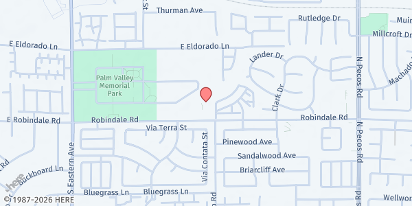 Map showing Donald W. Reynolds Boys & Girls Club at 2980 Robindale Rd., Henderson, NV