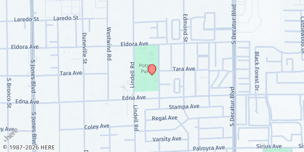 Map showing Three Square Food Bank at Acelero Spring Valley at 2845 Mohawk St., Las Vegas, NV