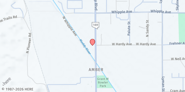 Map showing Brooke's Good Deeds at 3475 N. Moapa Valley Blvd., Moapa Valley, NV