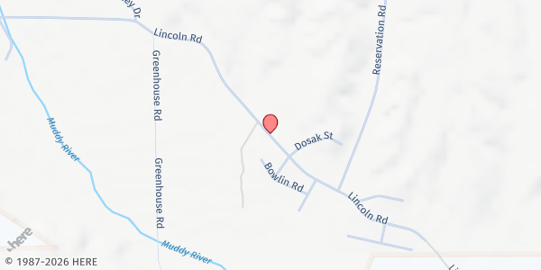 Map showing Moapa Education Support Center (MESC) at 17 ½ Lincoln St., Moapa, NV