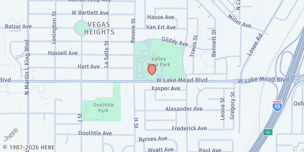 Map showing Nevada Partners at 690 W. Lake Mead Blvd., North Las Vegas, NV