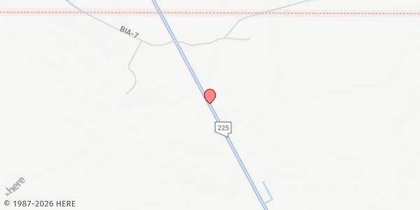 Map showing Shoshone Paiute Tribe / Duck Valley Reservation – Newe Numa Food Bank at 22256 NV State Hwy 225, Owyhee, NV