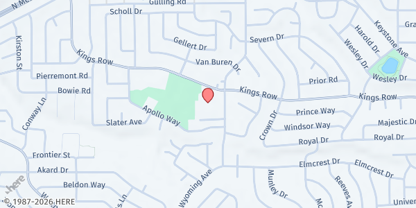 Map showing Clayton Middle School at 1295 Wyoming Ave, Reno, NV