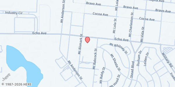 Map showing Desert Heights Elementary at 13948 Mt. Bismark St, Reno, NV