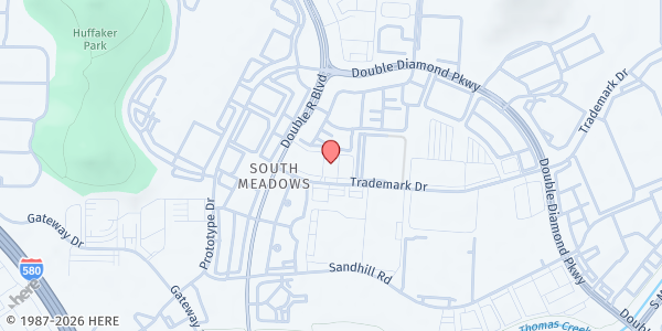 Map showing Hope Community Church at 755 Trademark Dr, Reno, NV