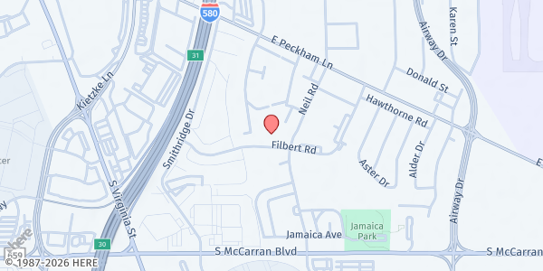 Map showing Reno - Church of Jesus Christ LDS at 4751 Neil Rd, Reno, NV