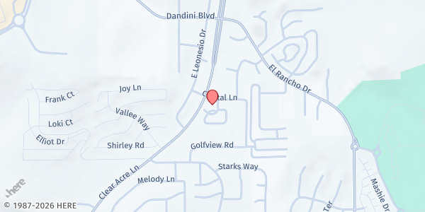Map showing Step 2 at 3700 Safe Harbor Way, Reno, NV