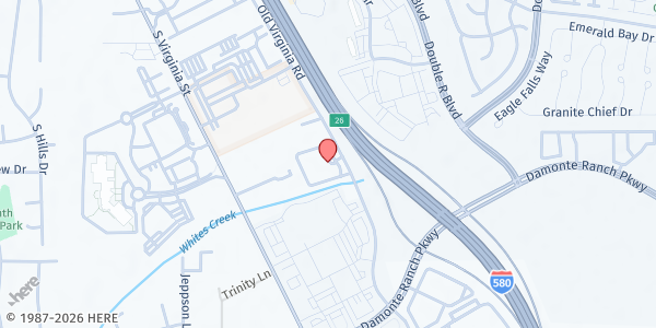 Map showing Vintage at the Crossings at 11565 Old Virginia Rd., Reno, NV