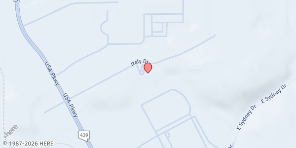 Map showing Food Bank of Northern Nevada - Main Location at 550 Italy Dr, Sparks, NV