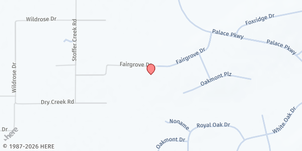 Map showing Christ Community Church at 322 Fairgrove Dr, Spring Creek, NV