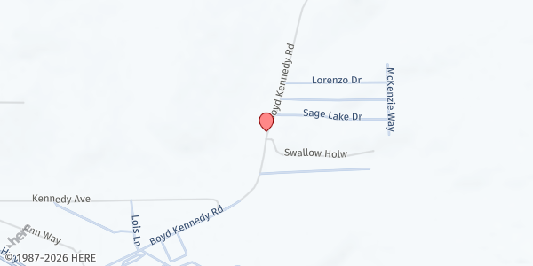 Map showing Communities In Schools of Nevada (Northeastern) at 711 Boyd-Kennedy Rd, Spring Creek, NV