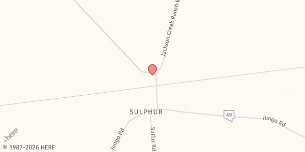 Map showing O'Brien Middle School at 8085 Silver Lake Rd, Stead, NV