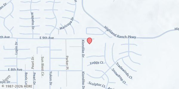 Map showing Palmer Elementary at 5890 Klondike Dr, Sun Valley, NV