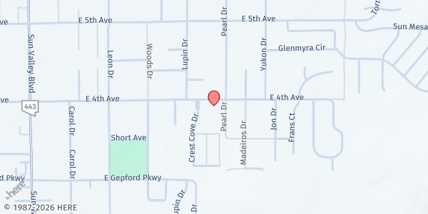Map showing Sun Valley - Church of Jesus Christ LDS at 570 E 4th Avenue, Sun Valley, NV