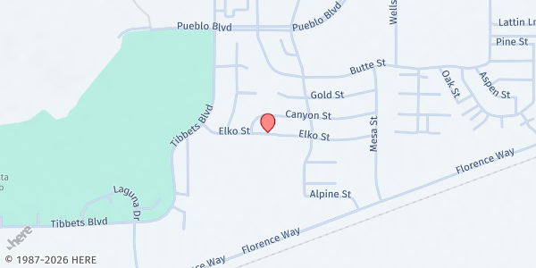 Map showing West Wendover Middle School at 2000 Elko Ave, West Wendover, NV
