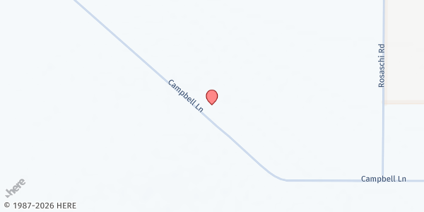 Map showing Yerington Paiute Tribe at 171 Campbell Lane, Yerington, NV