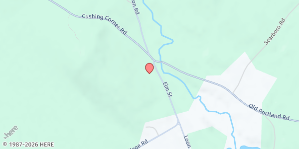 Map showing Freedom Food Pantry at 12 Elm St., Freedom, NH