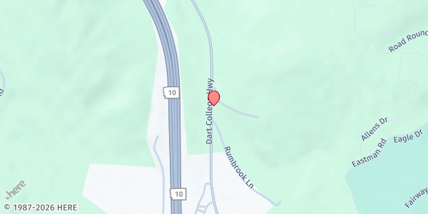 Map showing Grantham Food Pantry at 418 NH-10, Grantham, NH