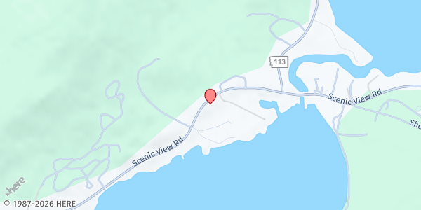 Map showing Holderness Community Church at 919 Daniel Webster Hwy, Holderness, NH