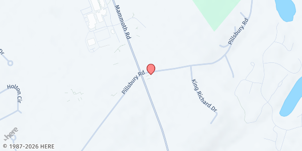 Map showing Londonderry United Methodist Church at 258 Mammoth Rd, Londonderry, NH