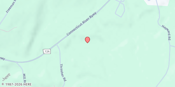 Map showing Town of Plainfield Resource Room & Food Pantry at 1259 NH-12A, Plainfield, NH