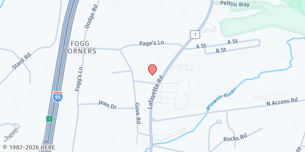 Map showing Potter's Pantry @ Seabrook Church of Christ at 867 Lafayette Rd., Seabrook, NH