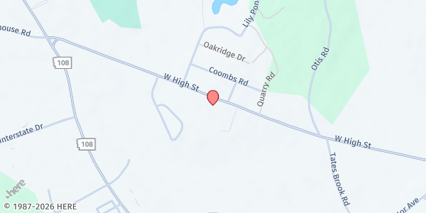 Map showing Community Food Pantry Inc – Somersworth at 176 West High St, Somersworth, NH