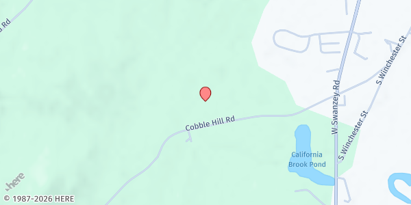 Map showing Love Thy Neighbor at 121 Cobble Hill Rd., Swanzey, NH