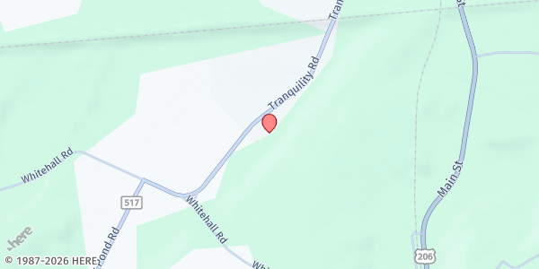 Map showing Good Shepherd Parish Food Pantry at 48 Tranquility Road, Andover, NJ