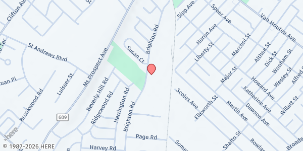 Map showing CELA B - Brighton Road Location at 290 Brighton Road, Clifton, NJ