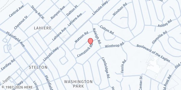 Map showing Community Presbyterian Church of Edison - Food Pantry at 75 Glenville Rd, Edison, NJ