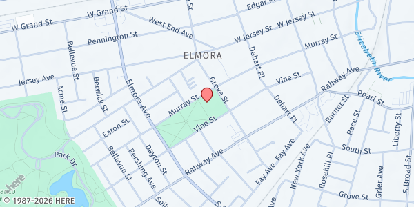 Map showing School14 - Abraham Lincoln at 50 Grove Street, Elizabeth, NJ