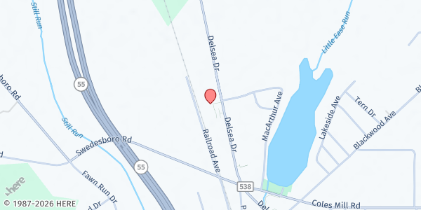 Map showing Church of the Nativity - Parish of St. Michael the Archangel at 2677 Delsea Dr., Franklinville, NJ