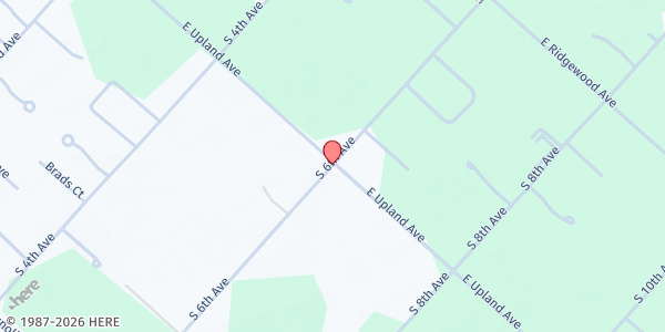 Map showing Beacon Church Hope Chest at 420 6th Ave., Galloway, NJ