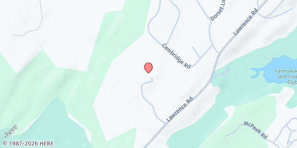 Map showing Bodhi Monastery at 67 Lawrence Road, Lafayette, NJ