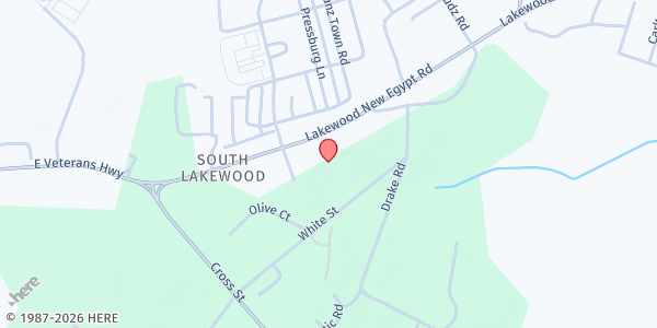 Map showing Camp Chaviva Plus - Lakewood at 506 New Egypt Road, Lakewood, NJ