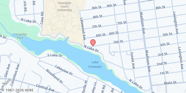 Map showing Christ United Methodist Church Food Pantry at 678 5th St, Lakewood, NJ