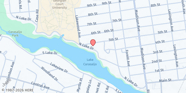 Map showing Feed the Need at 678 5th Street, Lakewood, NJ