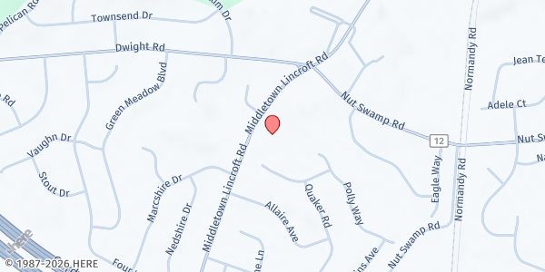 Map showing Goodness Now At Middletown UMC at 924 Middletown-Lincroft Road, Middletown Township, NJ