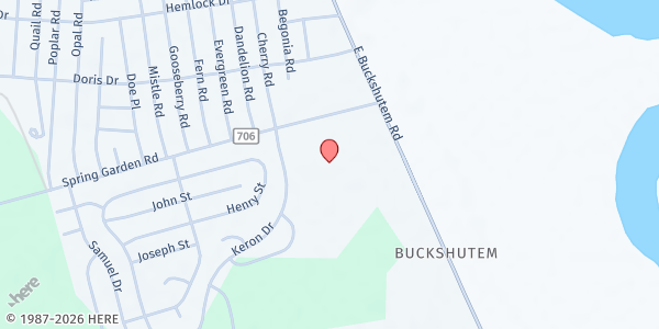 Map showing Forest Lakes Family Success Center at 2009 Spring Garden Rd., Millville, NJ