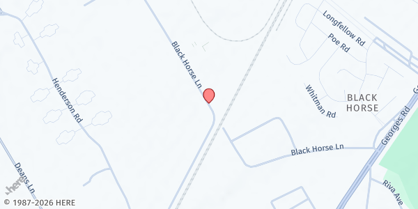 Map showing Jewish Family and Vocational Service of Middlesex County, NJ - Milltown at 219C Blackhorse Ln, North Brunswick Township, NJ