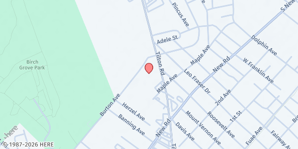 Map showing Atlantic Cape Family Support Organization - Northfield at 950 TILTON ROAD UNIT 108, Northfield, NJ