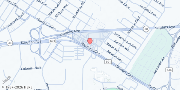 Map showing Hope Mobile – Country Wide Home Care Pennsauken at 5287 Marlton Pike West, Pennsauken Township, NJ
