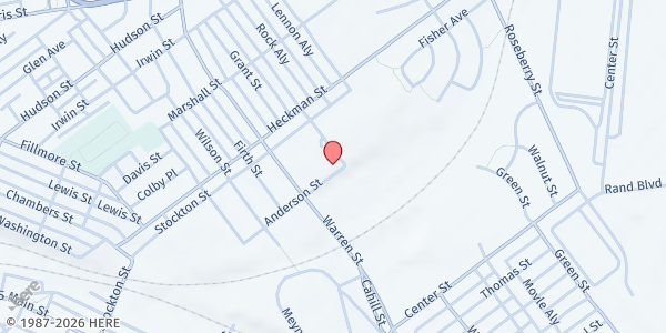 Map showing Abilities of Northwest Jersey - Branching Out Food Pantry at 340 Anderson Street, Phillipsburg, NJ