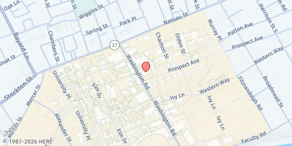 Map showing Princeton Public Schools at Princeton Public Schools, Princeton, NJ