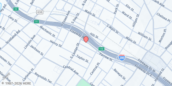 Map showing Our Lady of Sorrows at 217 Prospect St, South Orange, NJ